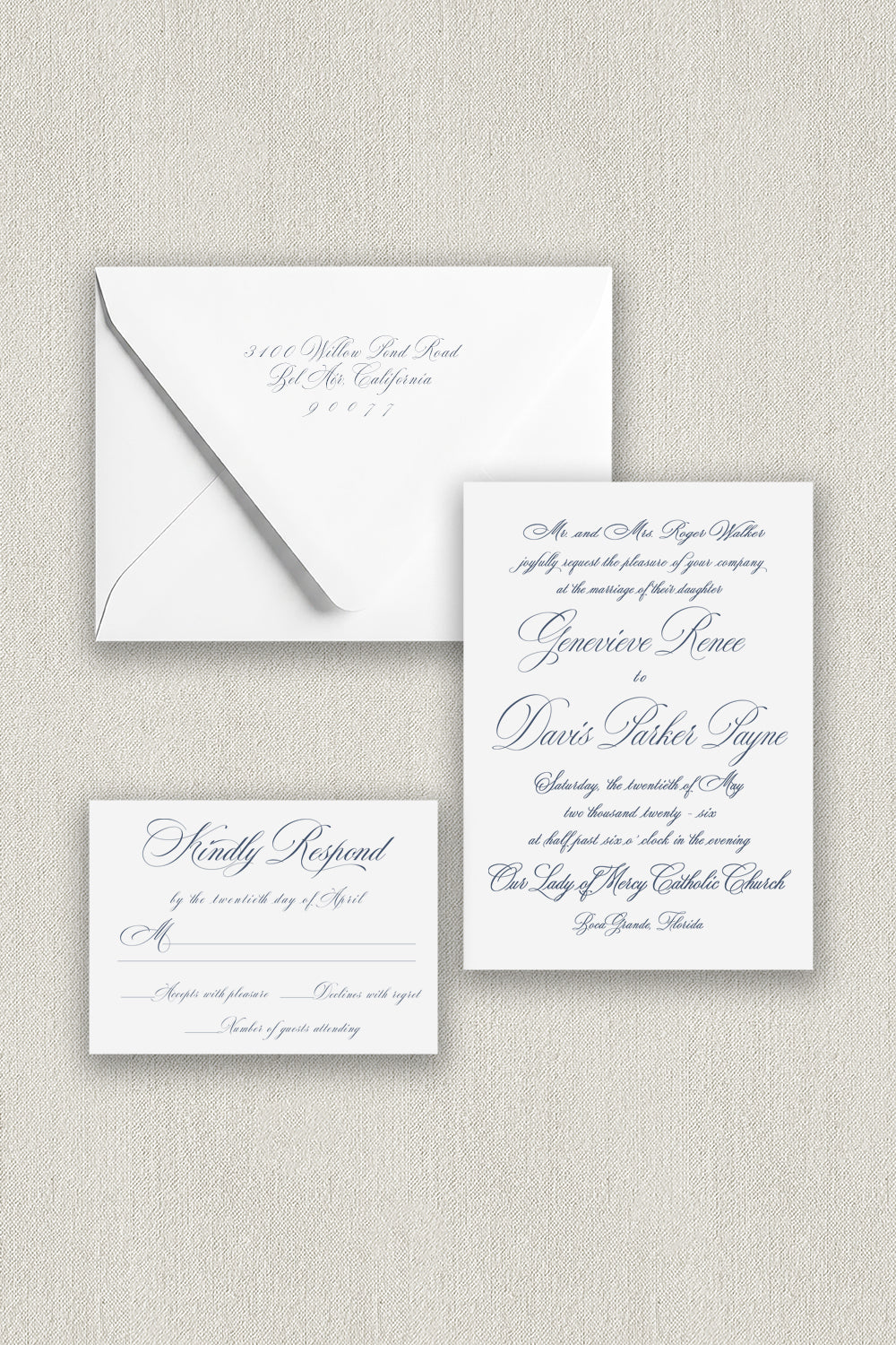Genevieve Three-Piece Suite