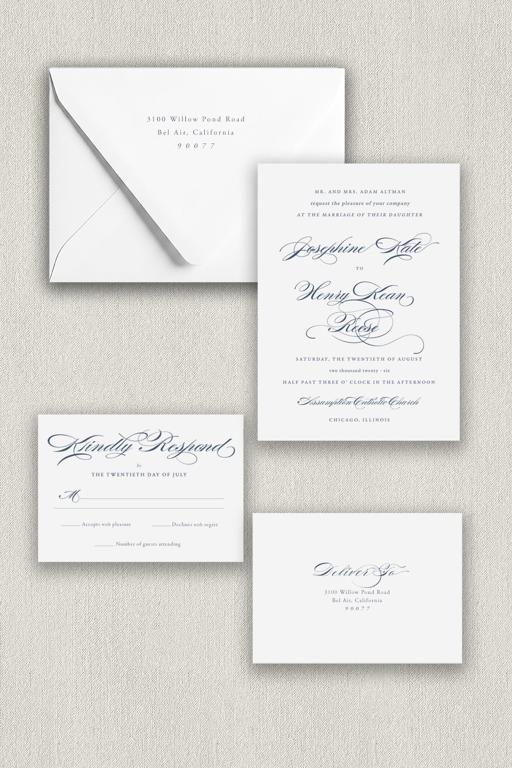 Josephine Four-Piece Suite
