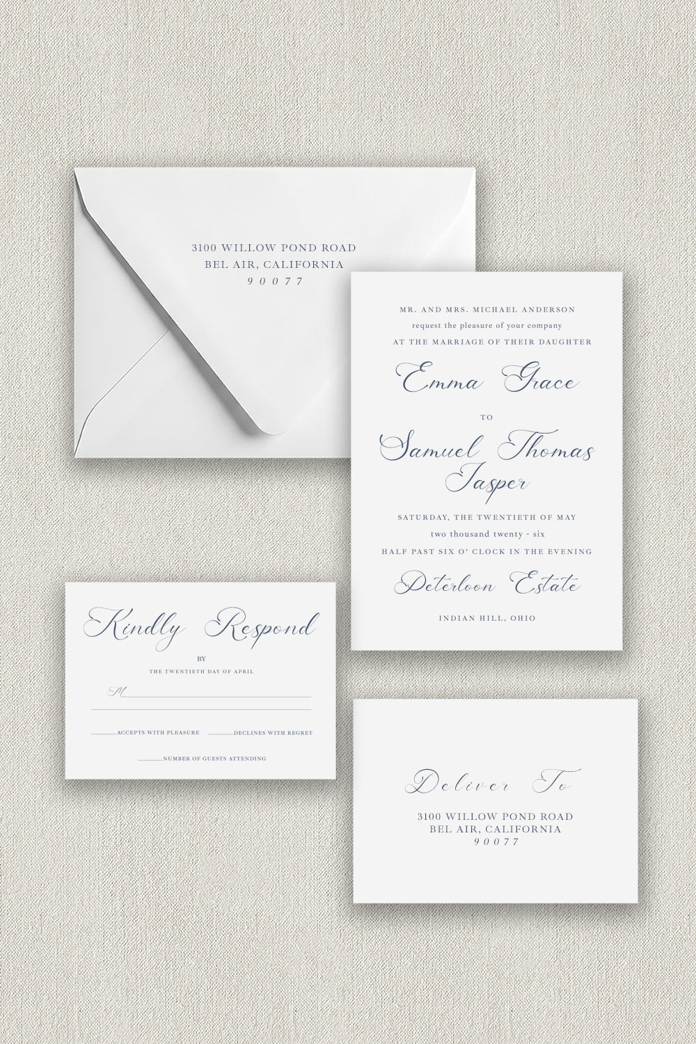 Emma Four-Piece Suite