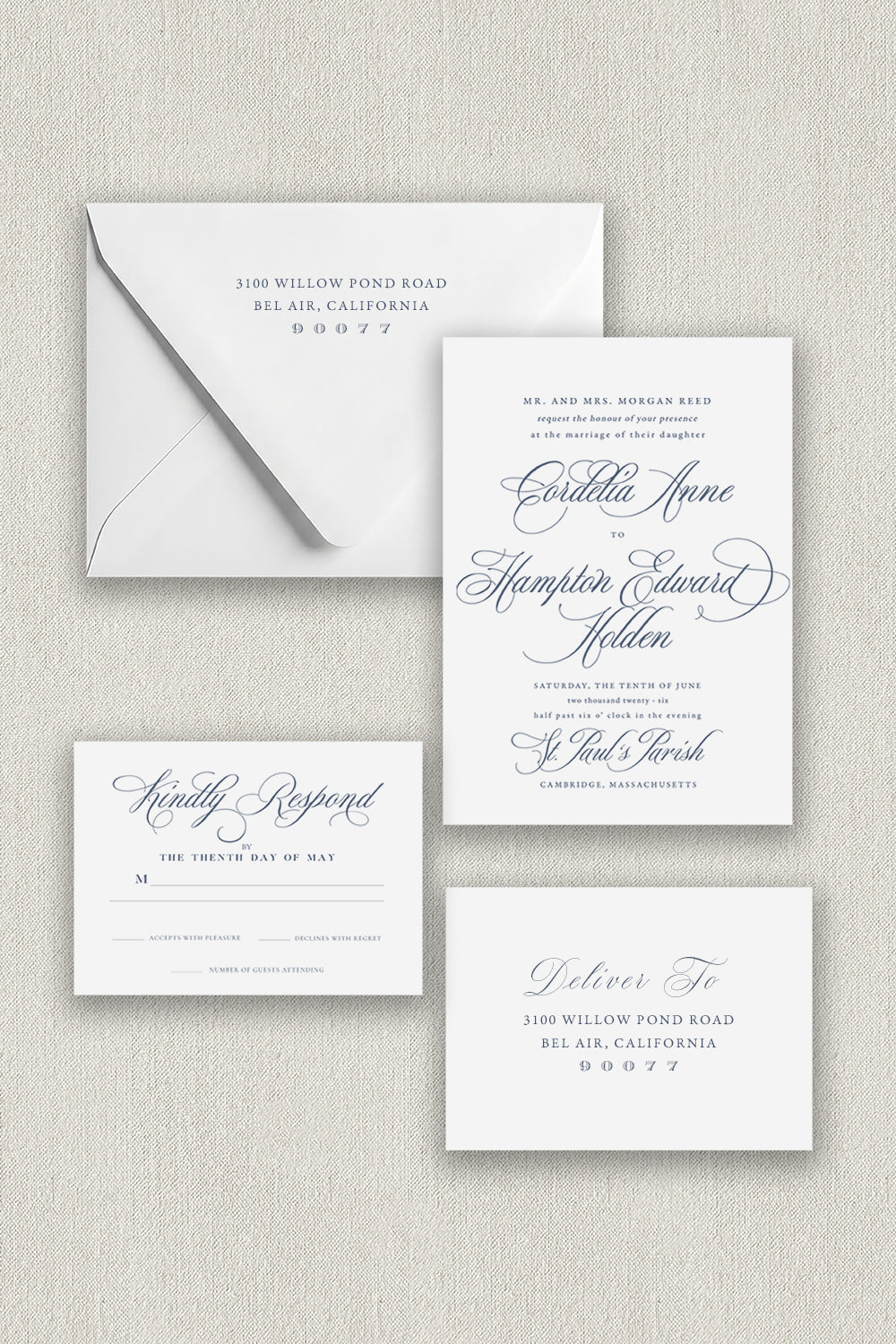 Cordelia Four-Piece Suite