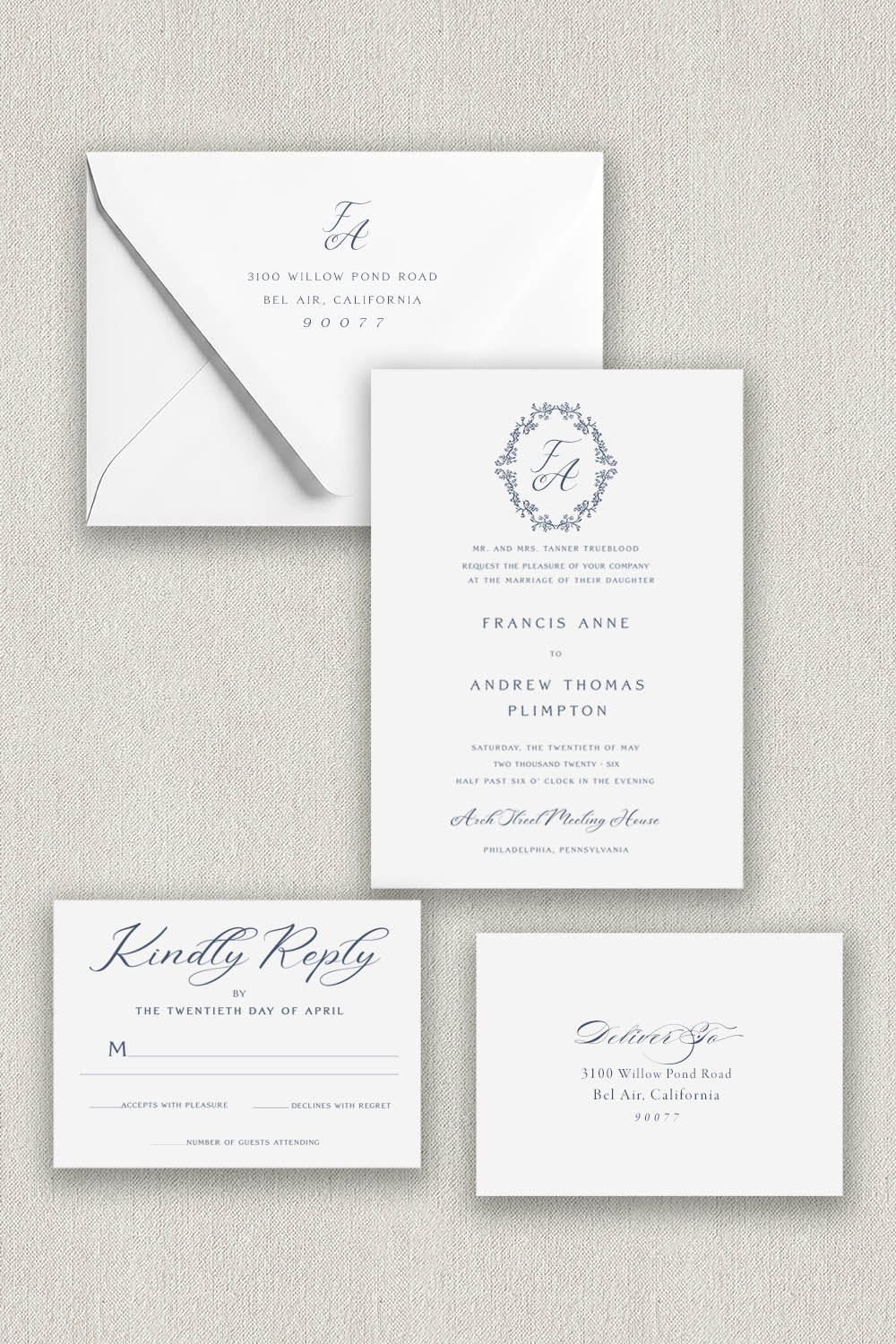 Francis Four-Piece Suite