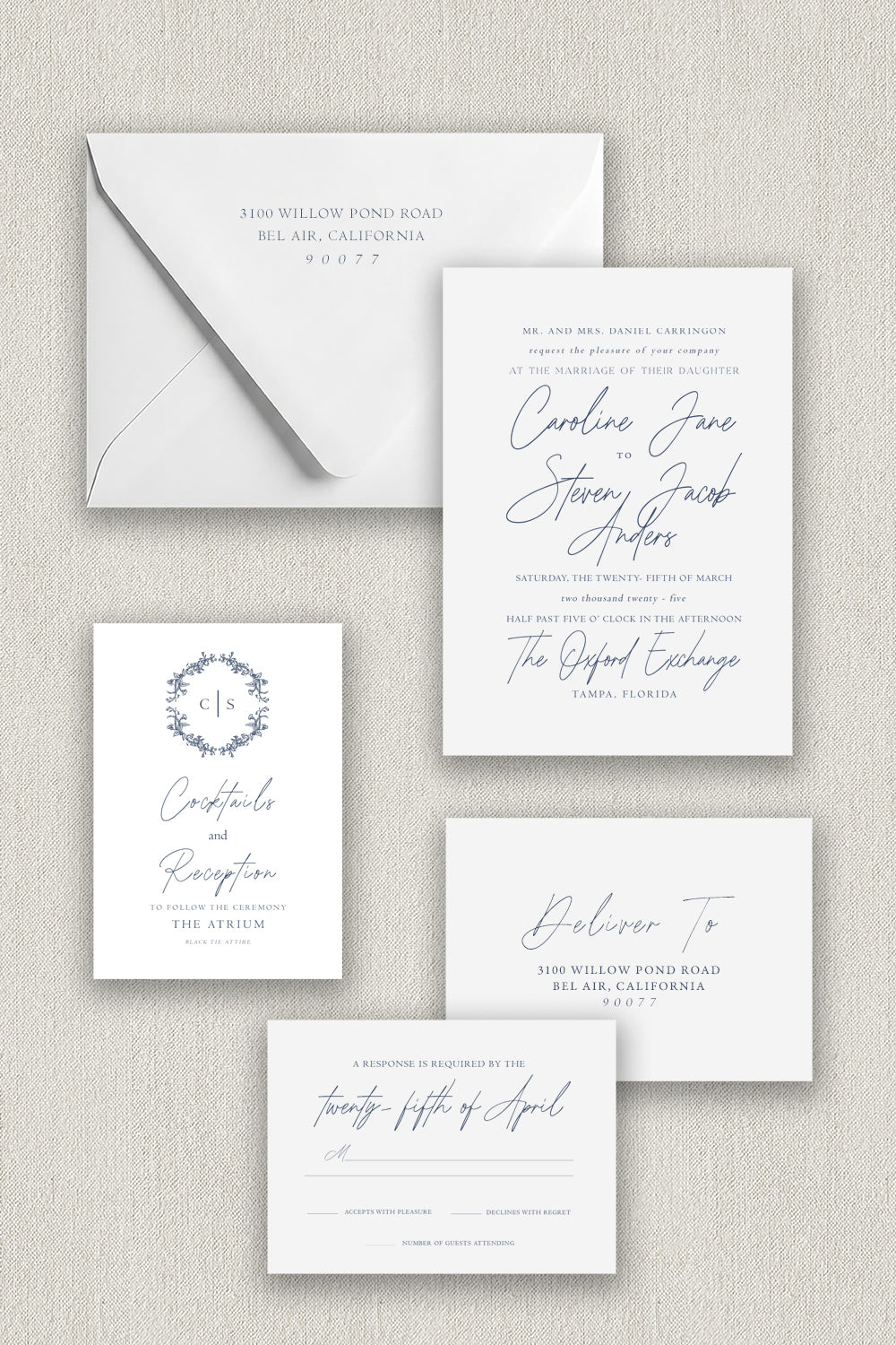 Callie Five-Piece Suite