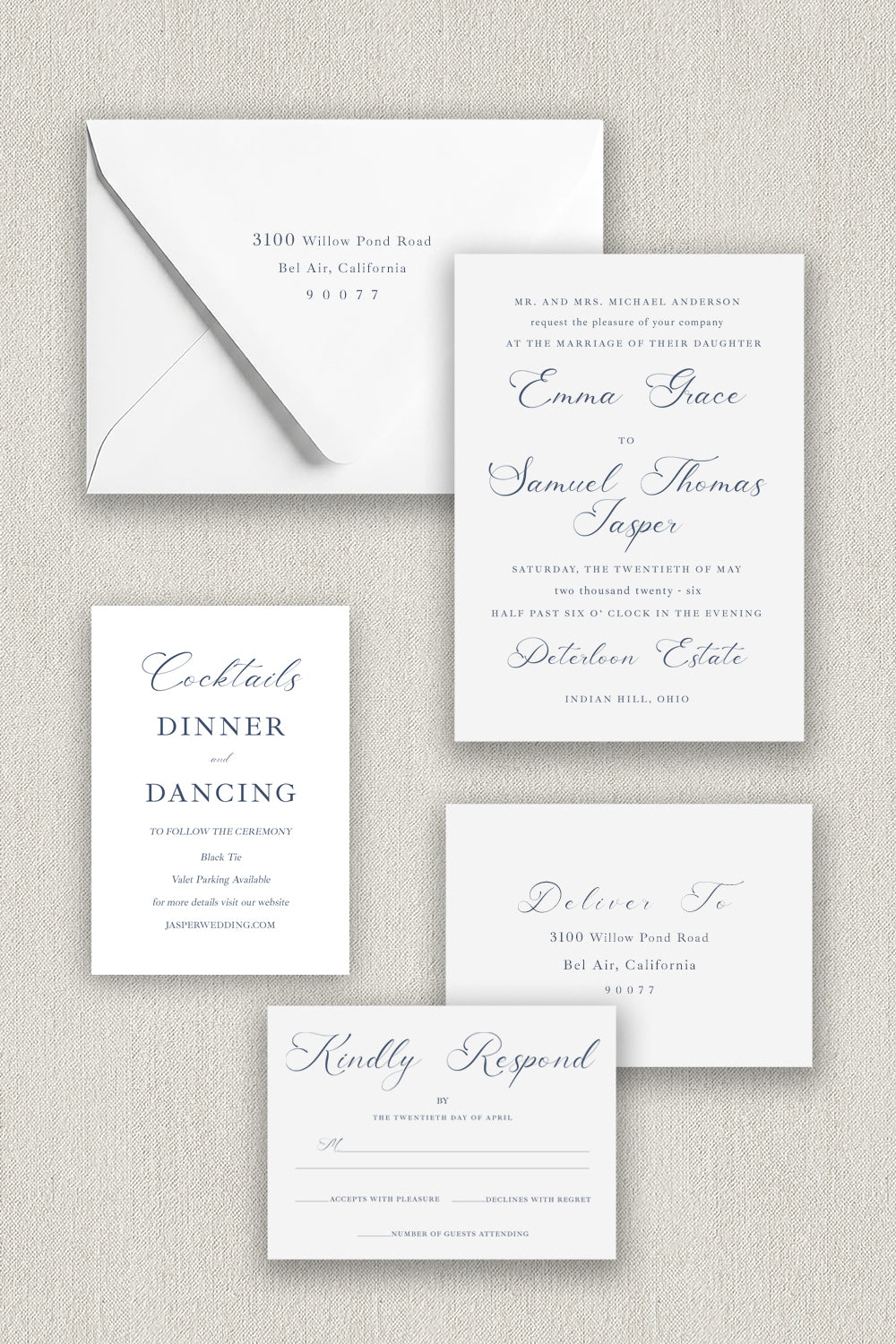 Emma Five-Piece Suite