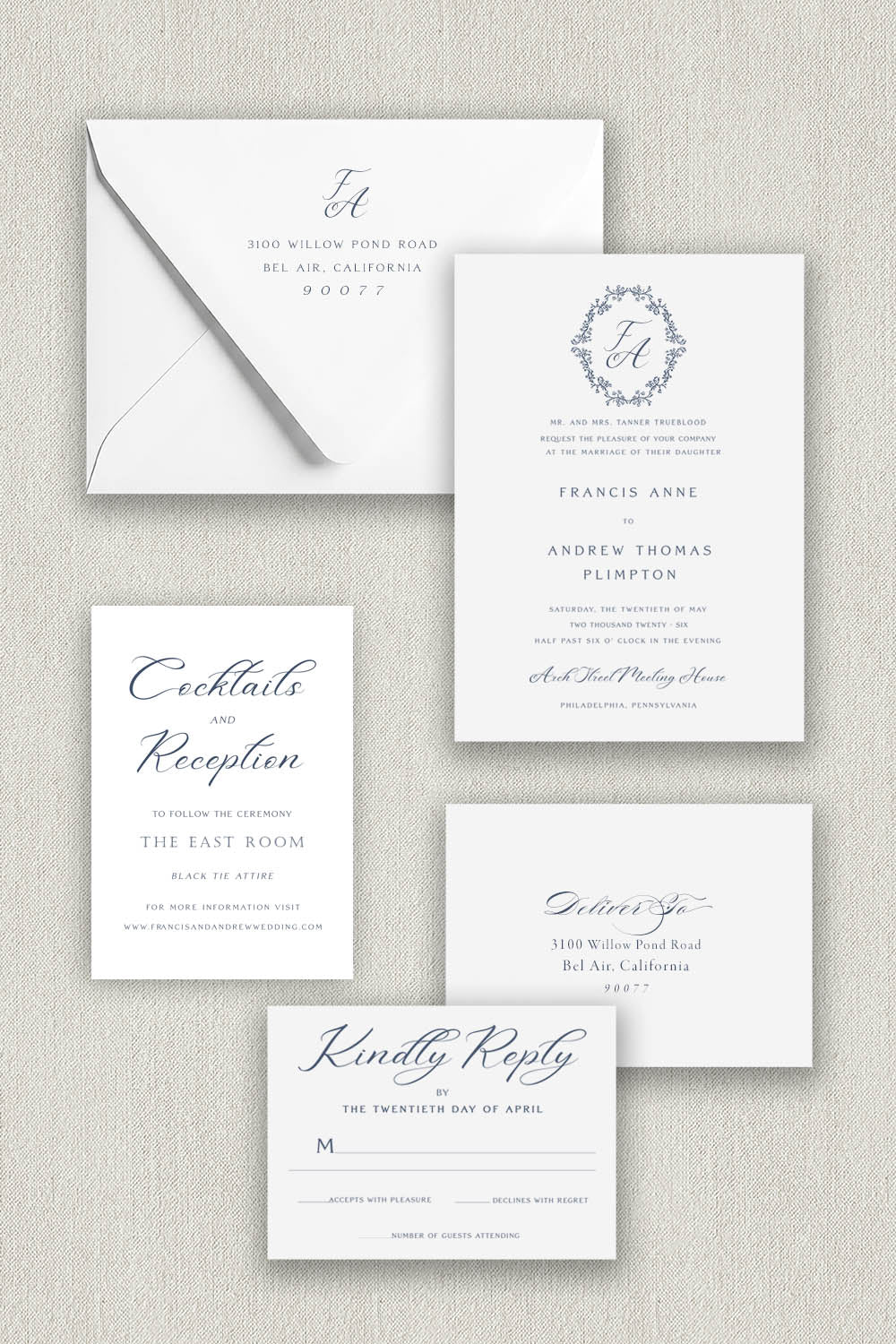 Francis Five-Piece Suite